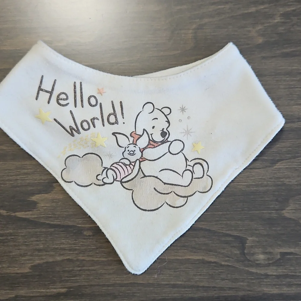 Disney Baby Winnie the Pooh Apron Bib Set (3 pcs)